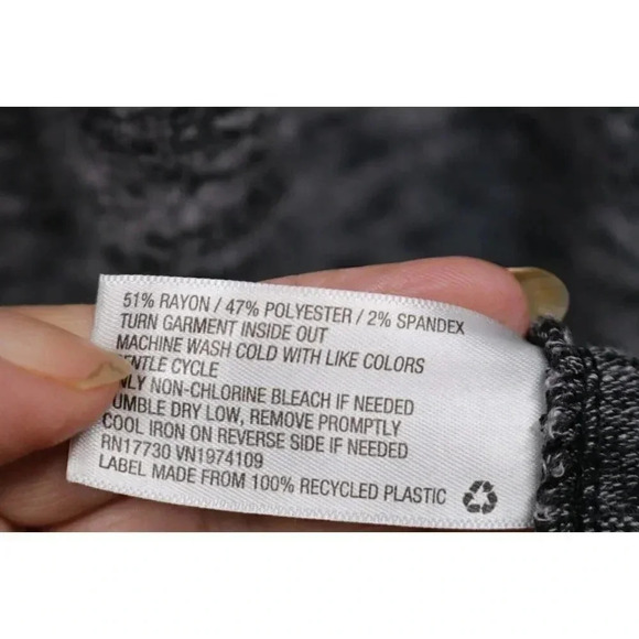 Knox Rose Women's Cowl Neck Long Sleeve Sweater Dress-Size XXL-Ultra Soft - Picture 5 of 8